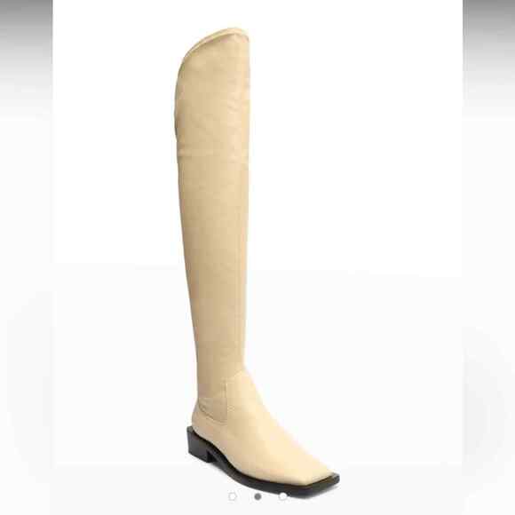 Over the knee boot by Schutz NEW in Box Guily Up in Eggshell - Picture 1 of 6
